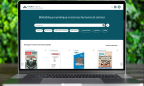 Ordinateur avec page Internet de Cairn SHS